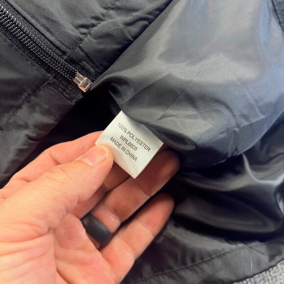 VTG Washington Redskins Windbreaker Men's XL Black Full Zip Sports Illustrated - Picture 10 of 10